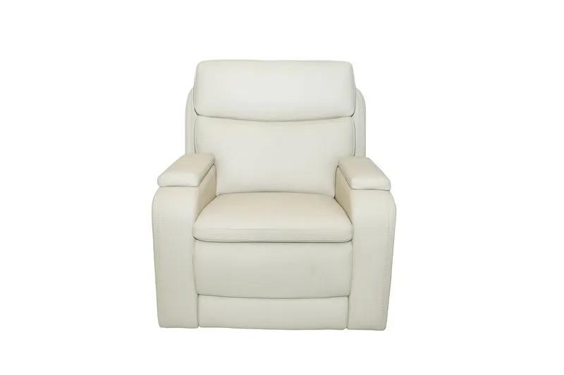 Gunner - Recliner With Power And Power Headrest - Almond by Unique Piece Furniture