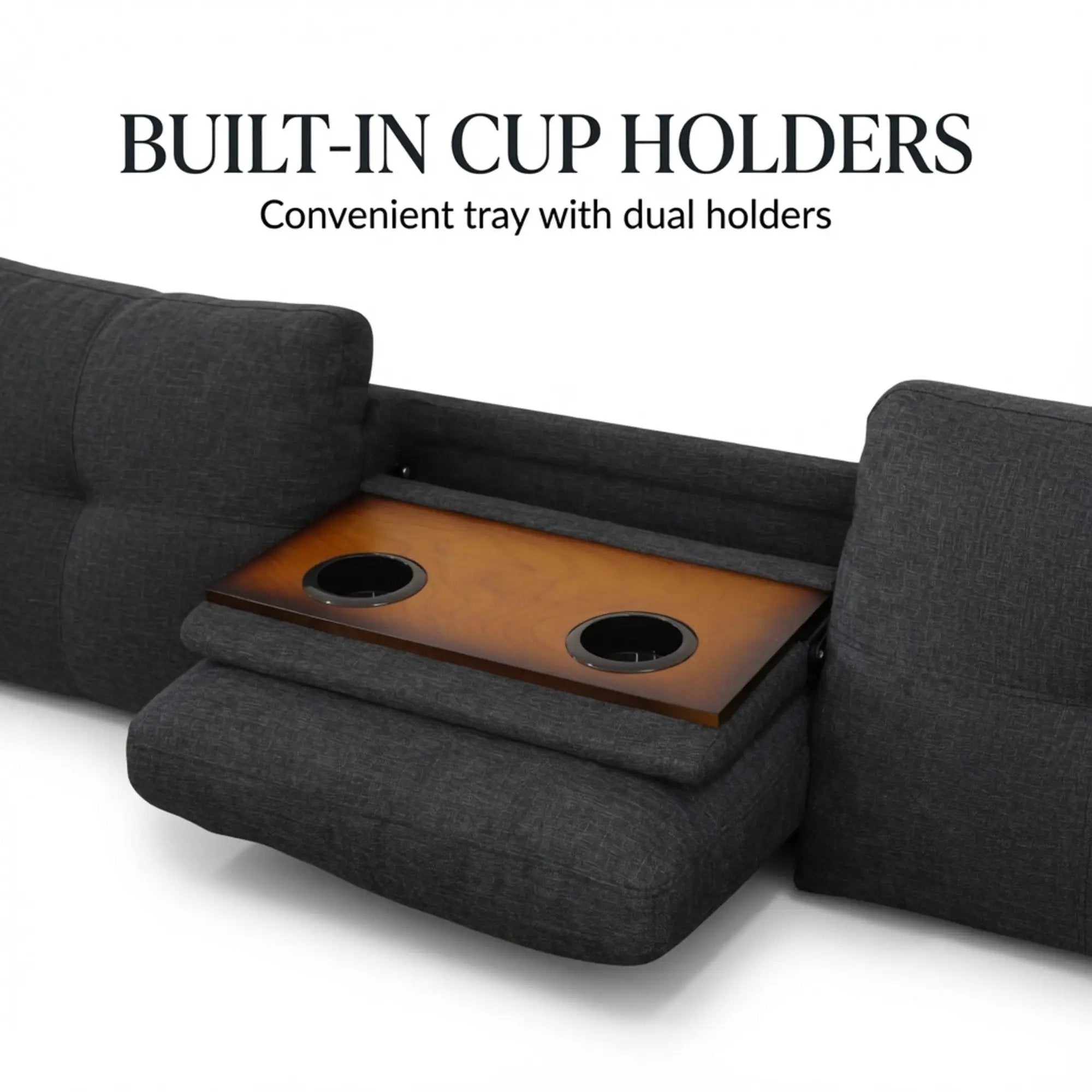 L-Shaped Sectional Sofa - 69.5" x 97.5" by HouseOfZazla
