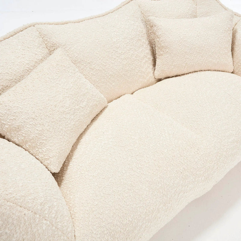 Comfortable Dual Beanbag Chair With High Resilience Foam Core For 2 People by HouseOfZazla