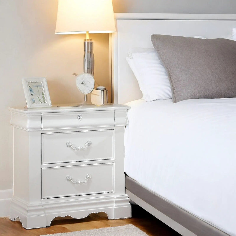 Estrella - Nightstand - White by HouseOfZazla