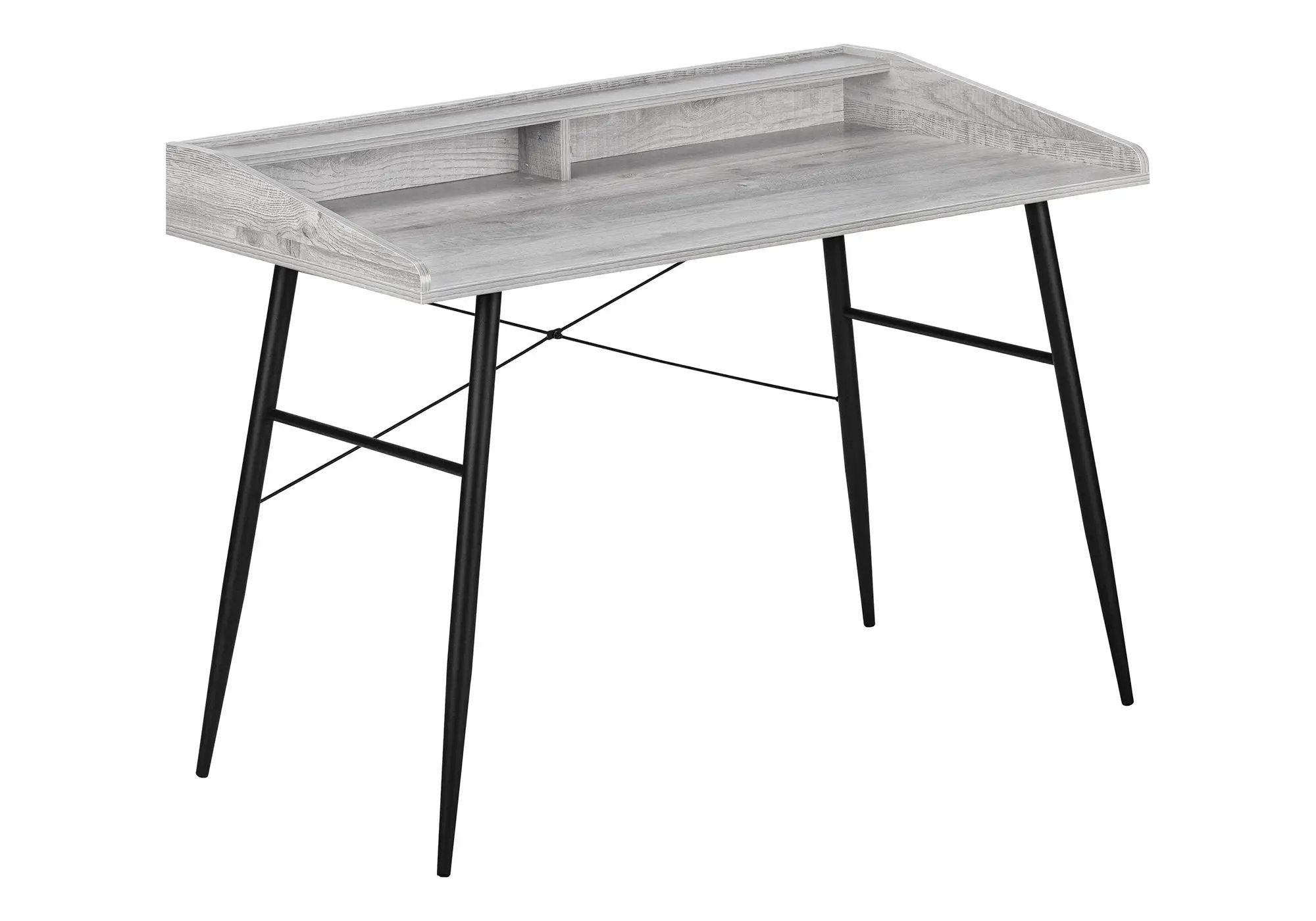 Computer Desk For Home Office, Sturdy Construction, Storage Shelves by Unique Piece Furniture
