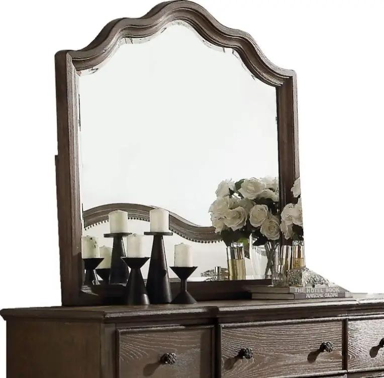 Baudouin - Weathered Mirror - Oak by Unique Piece Furniture