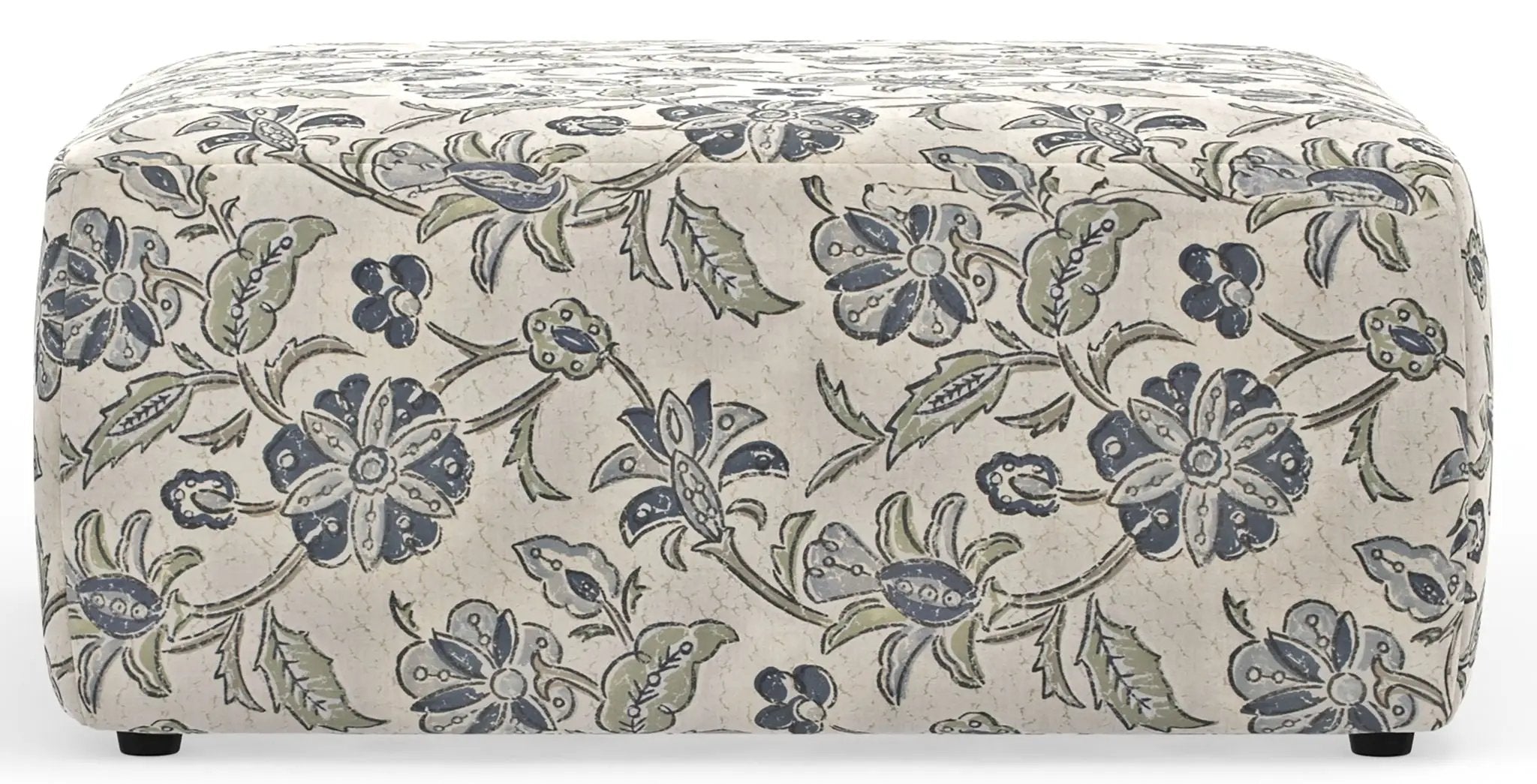 Stockbridge - Cocktail Ottoman - Denim by Unique Piece Furniture