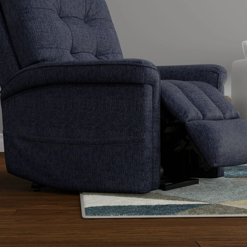 Velour - Power Lift Chair - Blue by Unique Piece Furniture