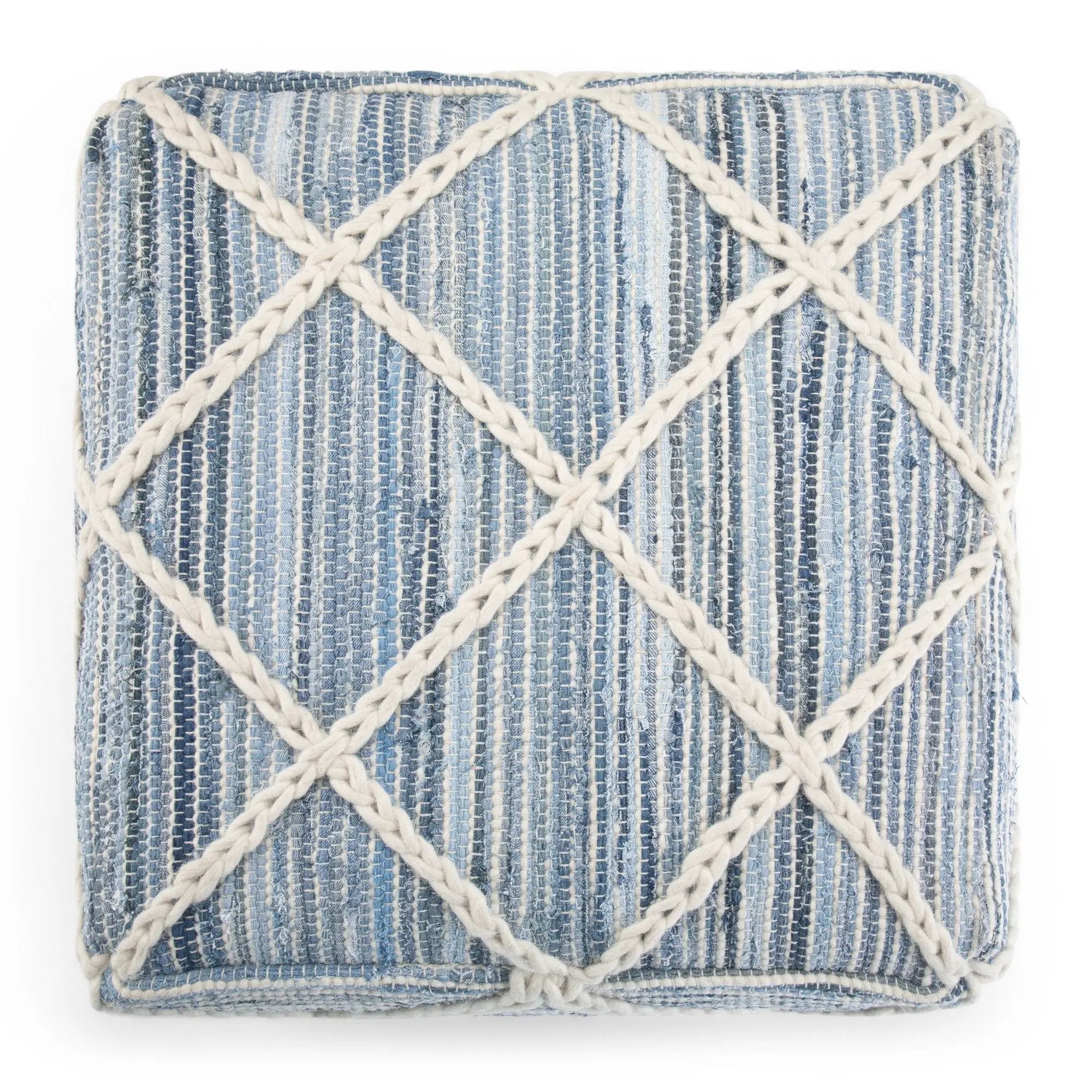 Cowan - Handcrafted Square Pouf by Unique Piece Furniture