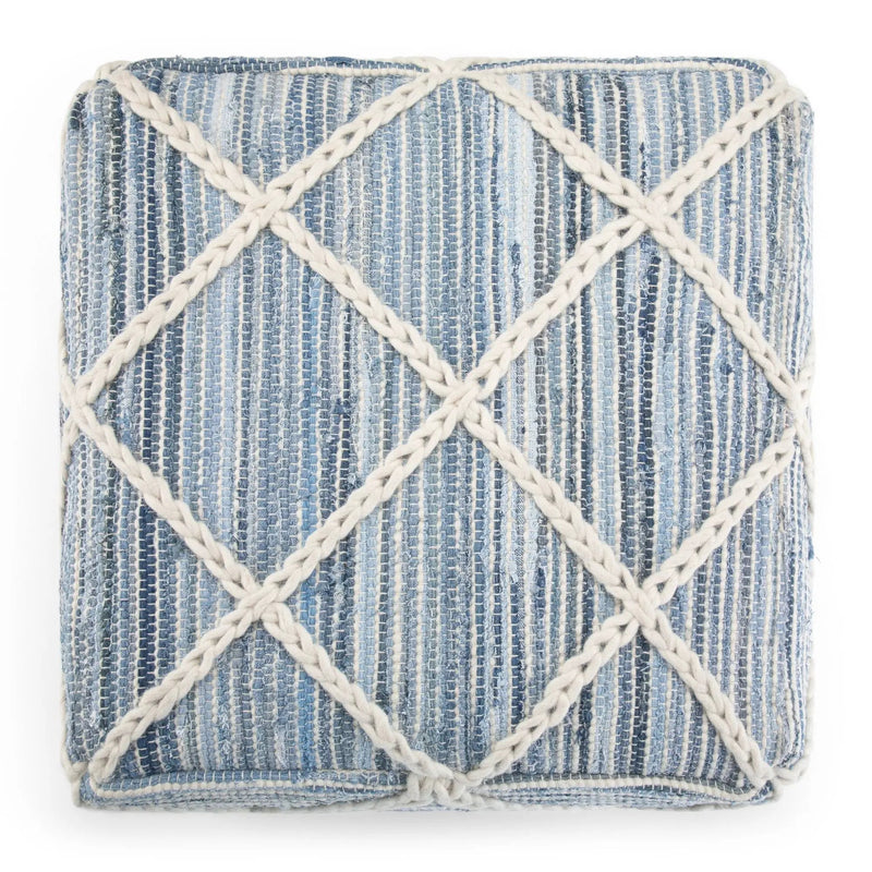 Cowan - Handcrafted Square Pouf by Unique Piece Furniture