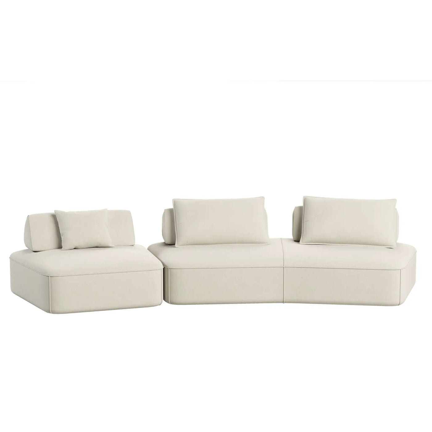 Modern Luxury Oversized Modular Sectional Sofa Set by HouseOfZazla