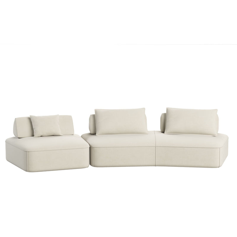 Modern Luxury Oversized Modular Sectional Sofa Set by HouseOfZazla
