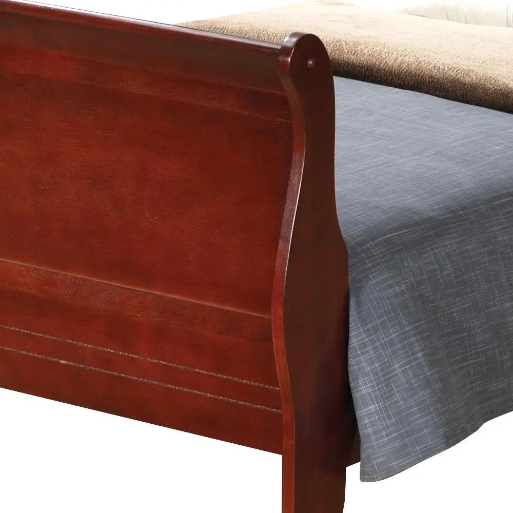 Panel Sleigh Bed by HouseOfZazla