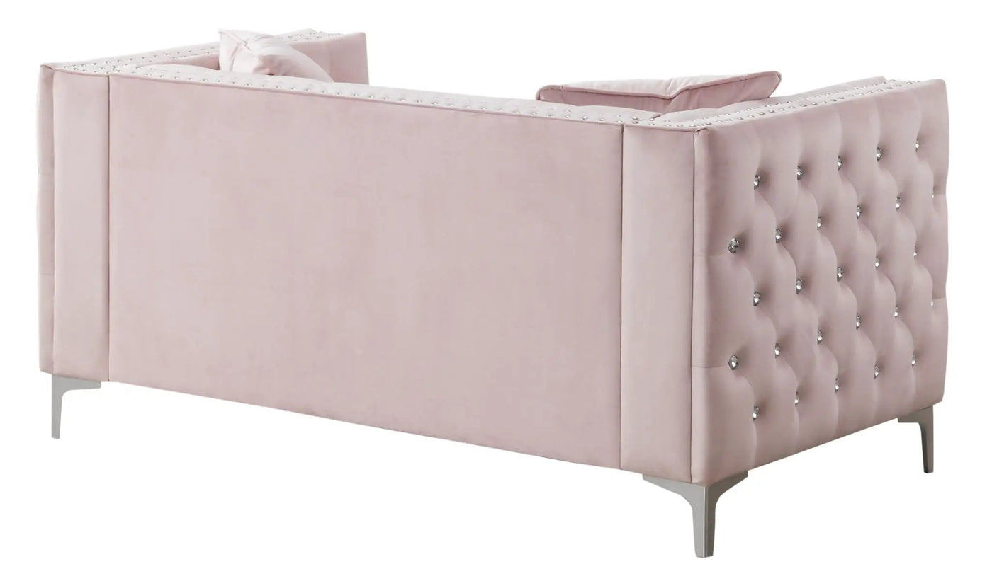 Elegant Track Arm Loveseat by HouseOfZazla