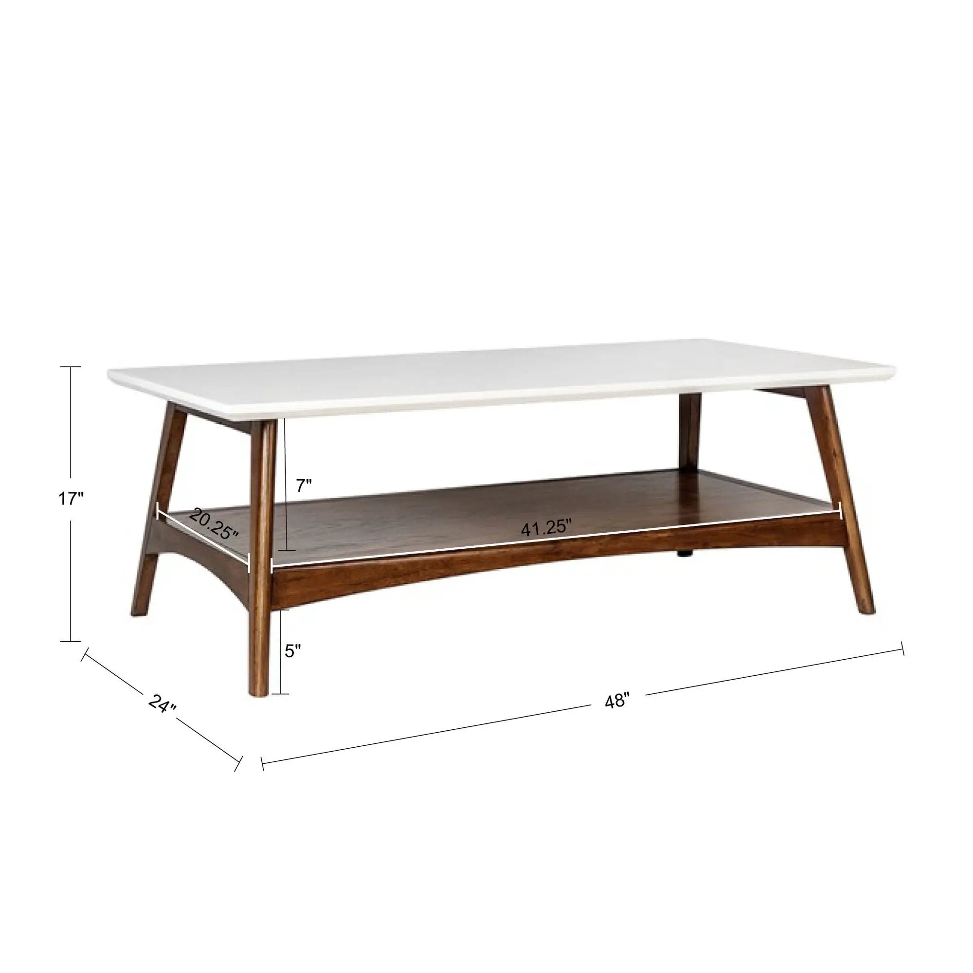 Modern Table With Extra Storage by Unique Piece Furniture