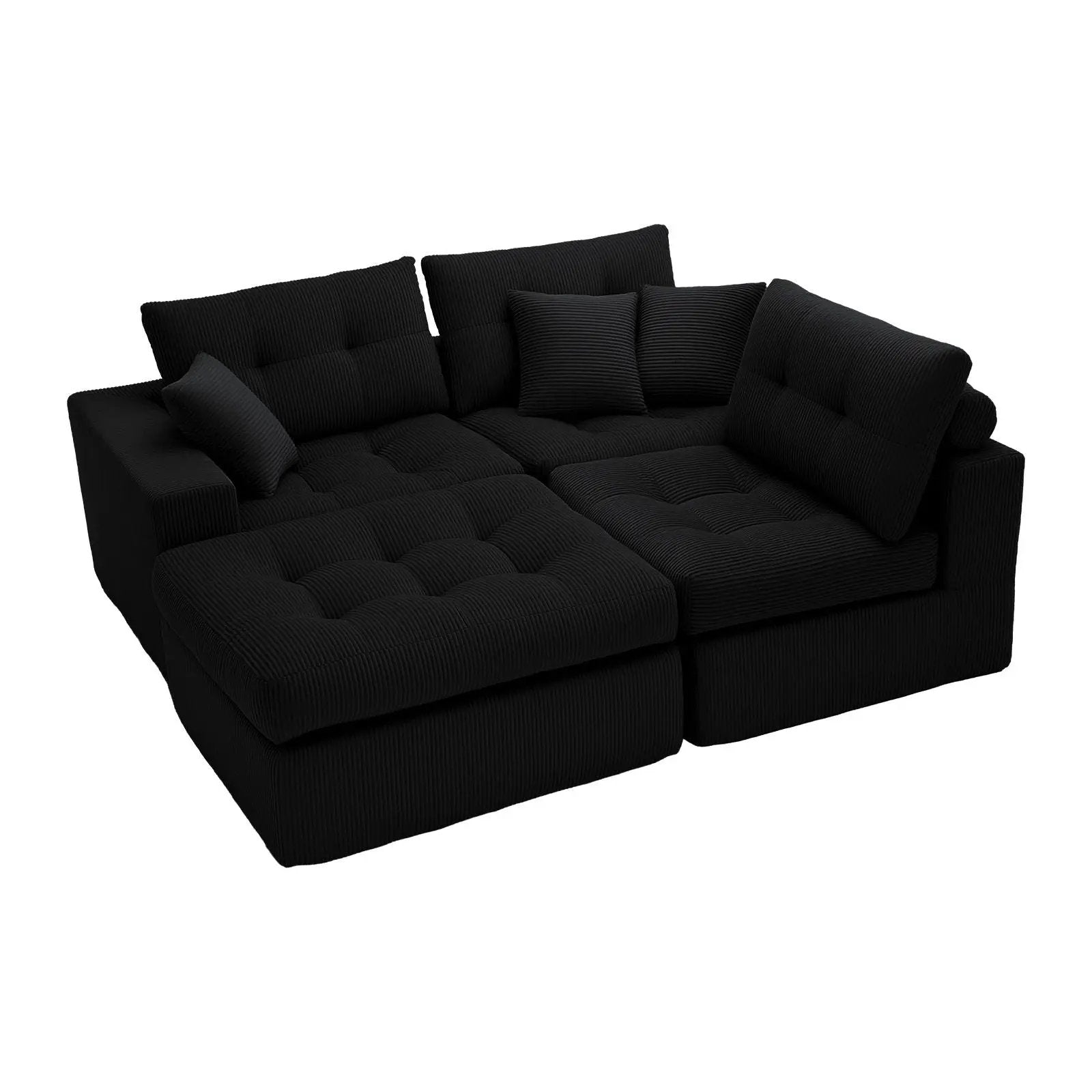 Corner Chaise L-Shaped Sectional Sofa Bed by Unique Piece Furniture