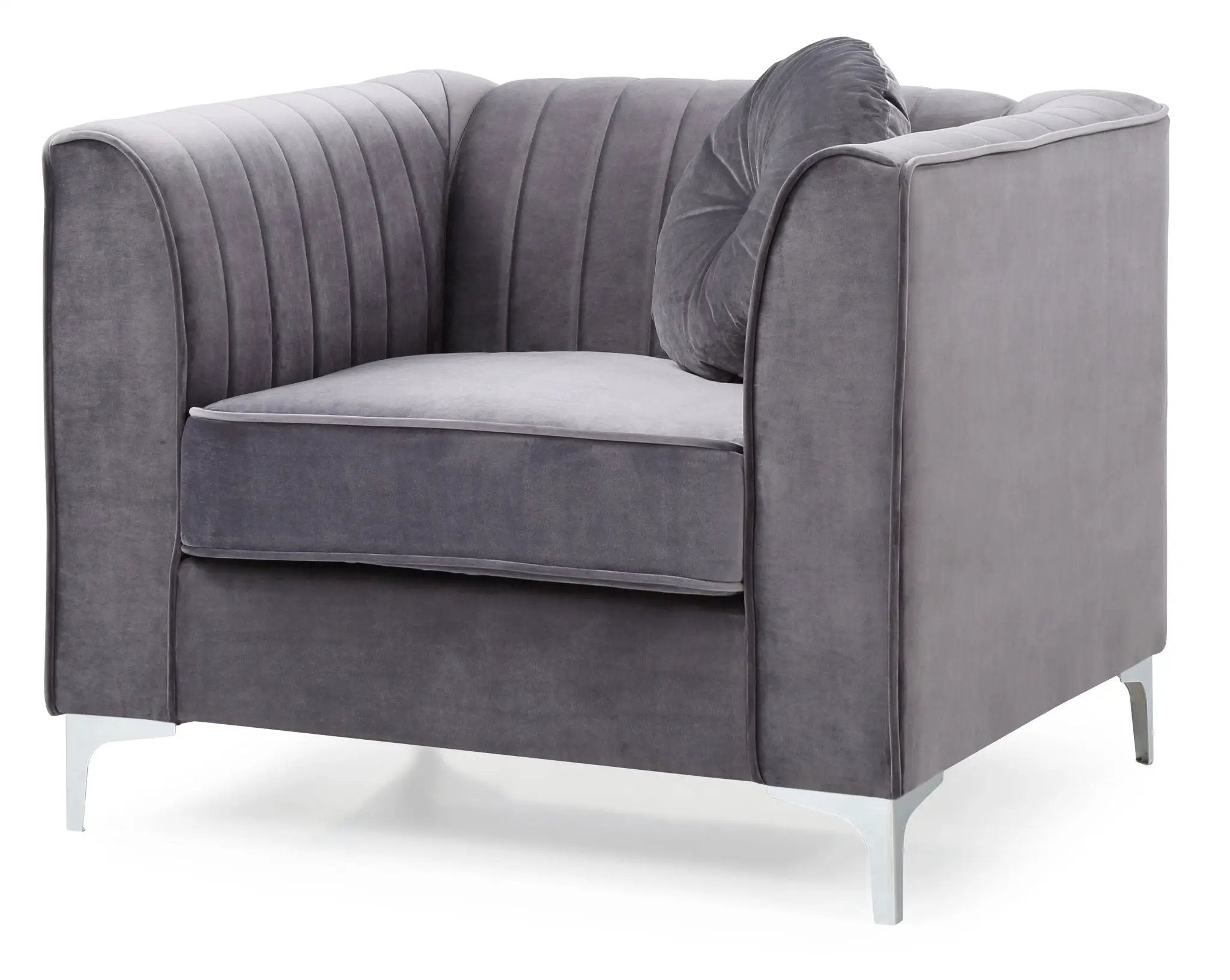 Contemporary Sloped Armchair by Unique Piece Furniture