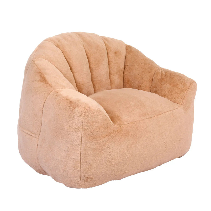 Beanbag Chair, Beanbag Sofa Chair With Armrests Stuffed High Density Foam by Unique Piece Furniture
