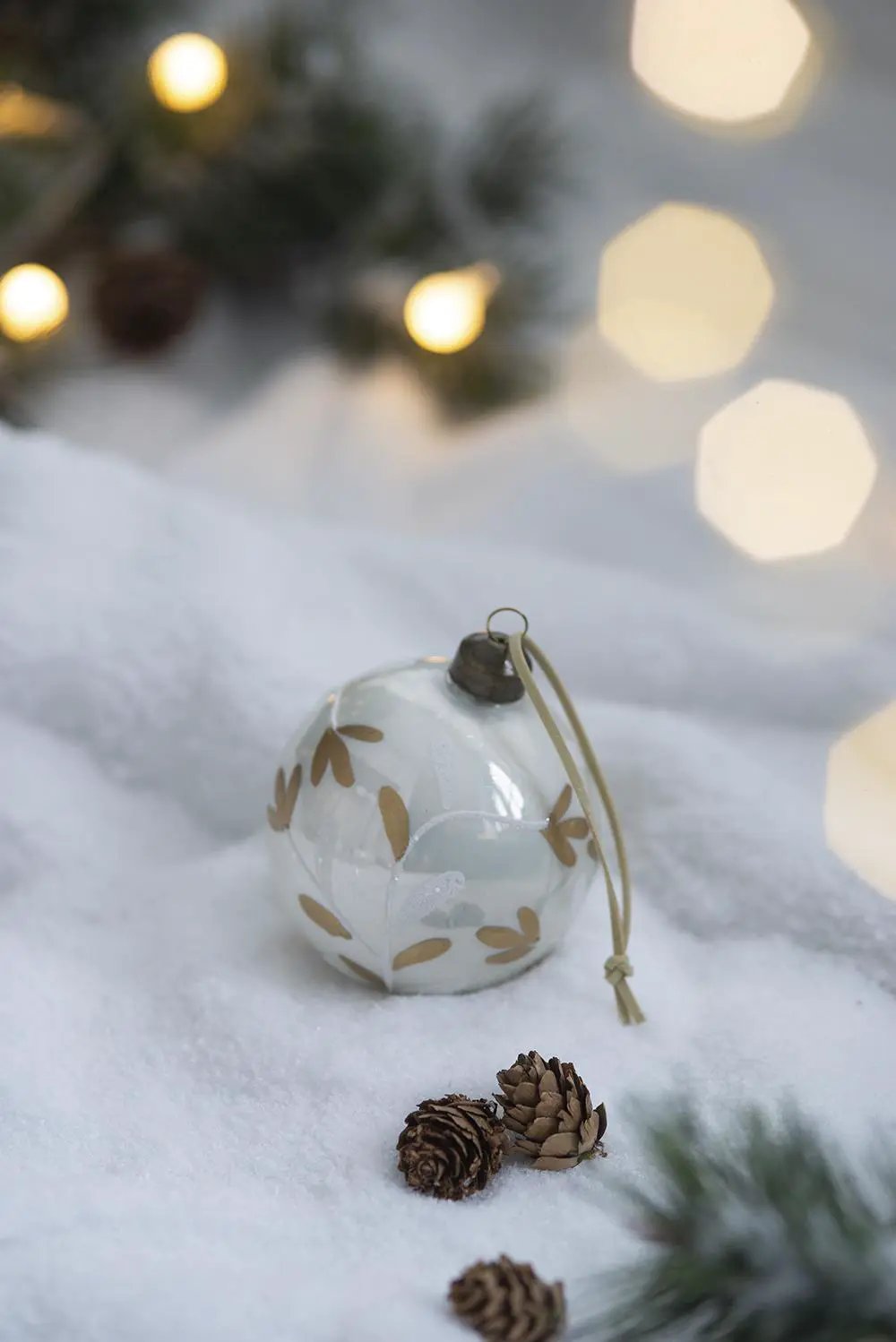 Christmas Ball Ornaments, Ball Christmas Tree Ornaments For Holiday Party Decorations by HouseOfZazla