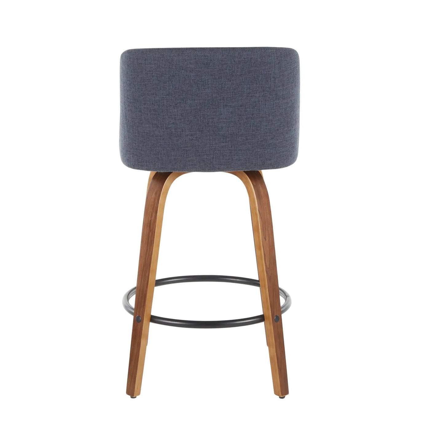 Toriano - Mid Century Modern, Counter Stool (Set of 2) by HouseOfZazla