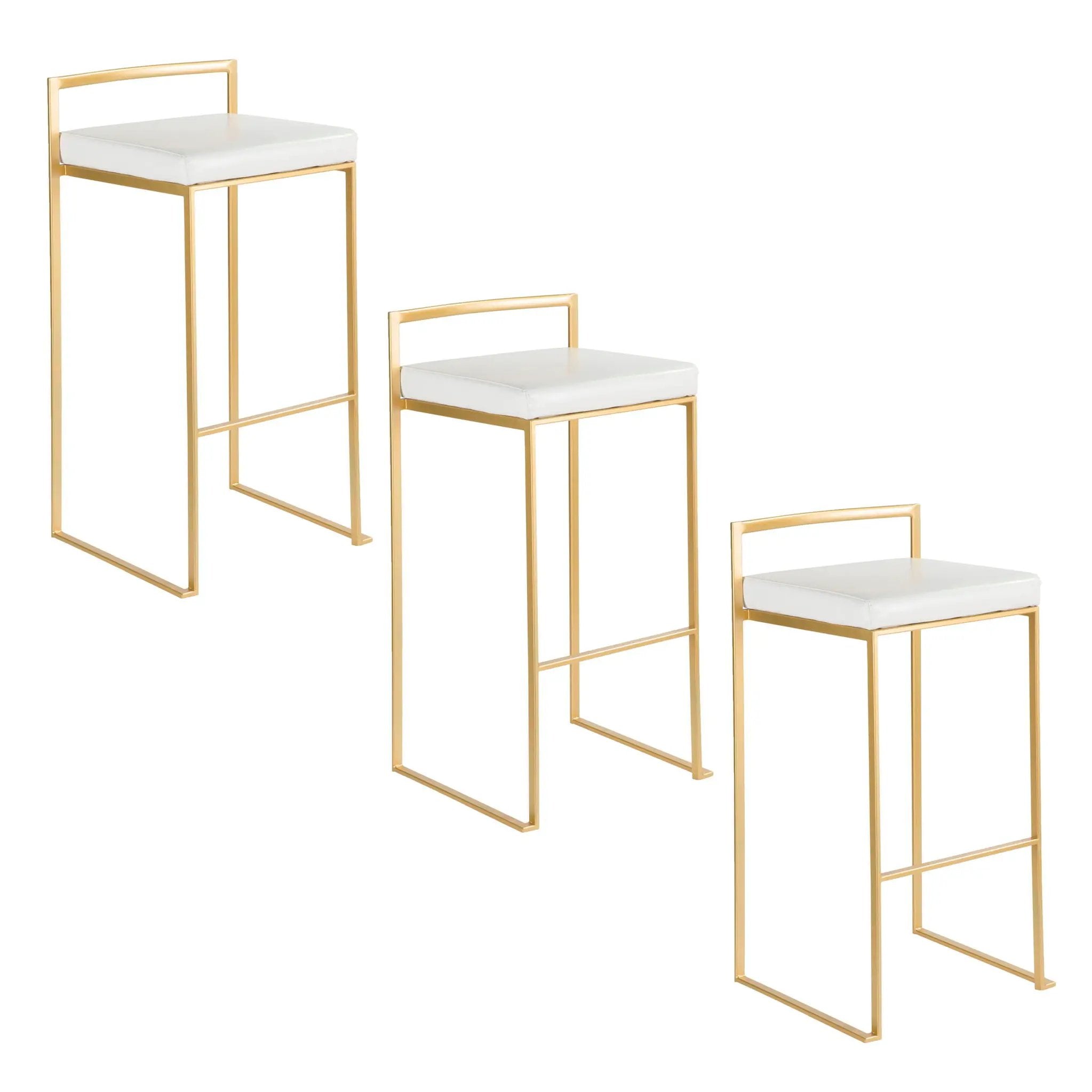 Fuji - Contemporary / Glam & Quality Construction Barstool by HouseOfZazla