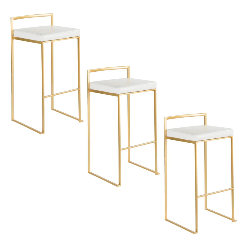 Fuji - Contemporary / Glam & Quality Construction Barstool by HouseOfZazla