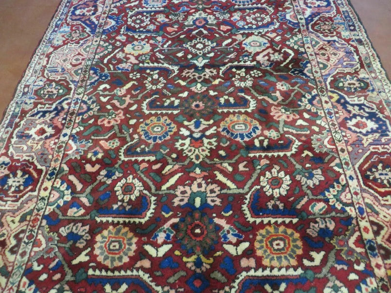 5' X 9' Antique Handmade Turkish Wool Veg Dyes Rug Nice # 107 by Jewel Rugs