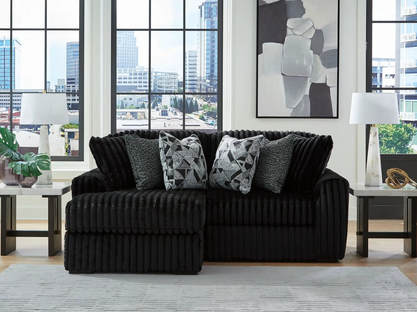 Midnight-Madness - Sectional by Unique Piece Furniture