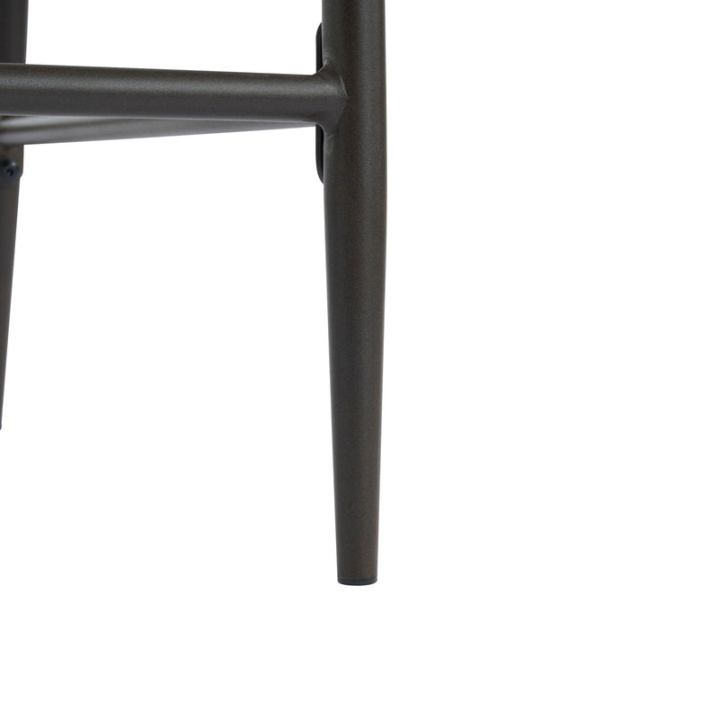 Mid Century Modern Counter Stool Set With Iron Frame by HouseOfZazla
