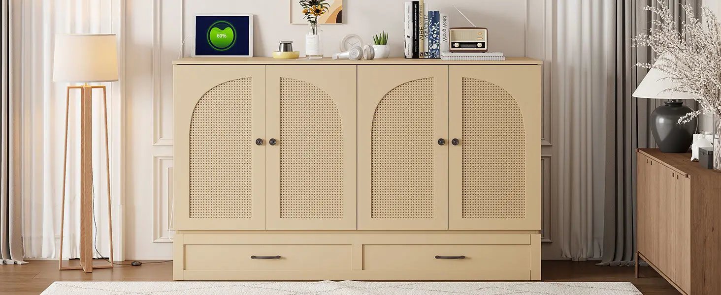 Murphy Bed With Large Drawers by HouseOfZazla