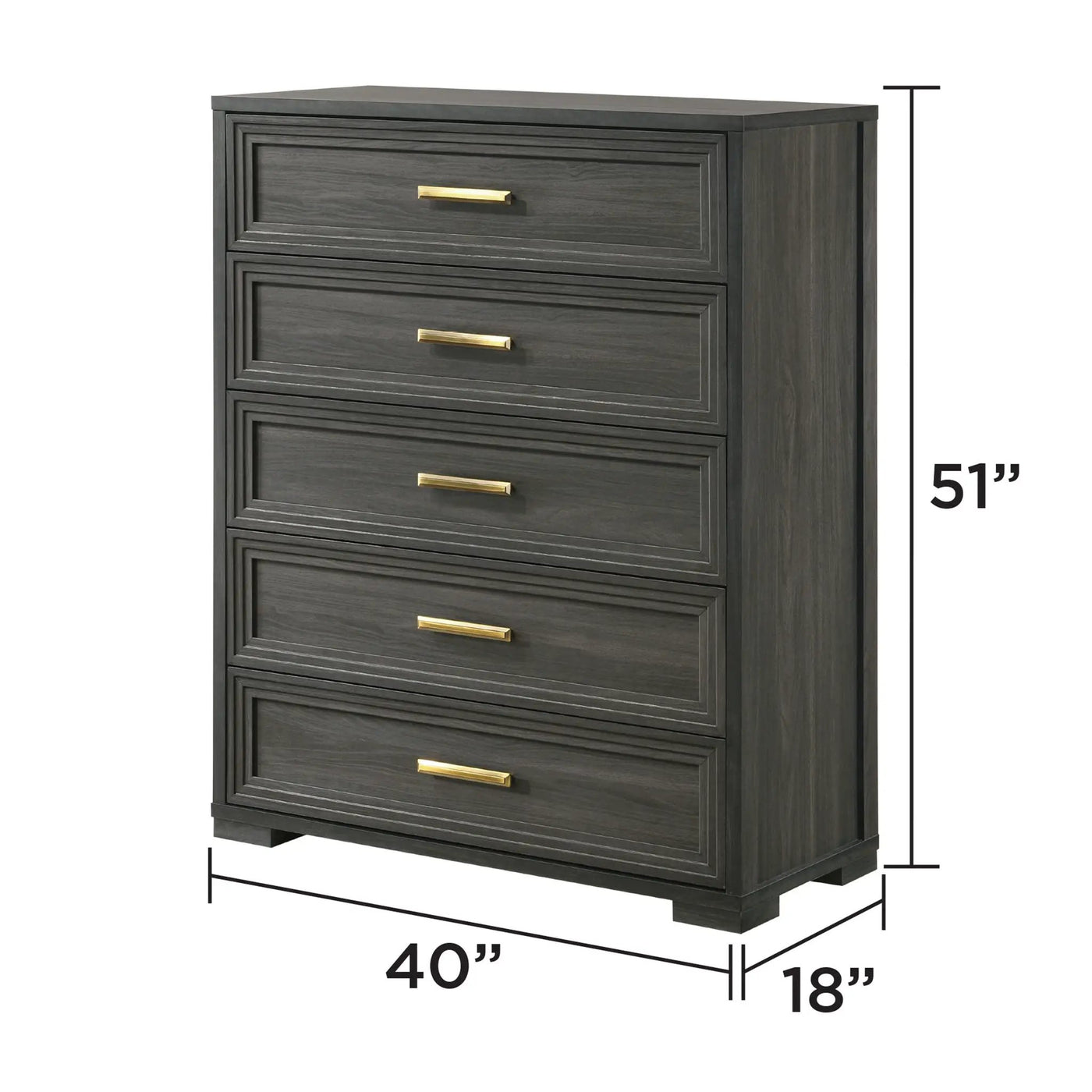 Colorado - Bedroom Set With Upholstered LED Headboard by HouseOfZazla