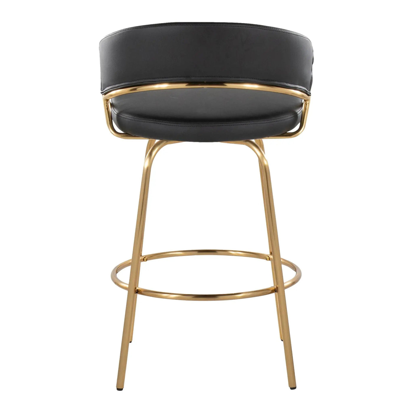 Jie - Glam Fixed Height Counter Stool (Set of 2) by HouseOfZazla