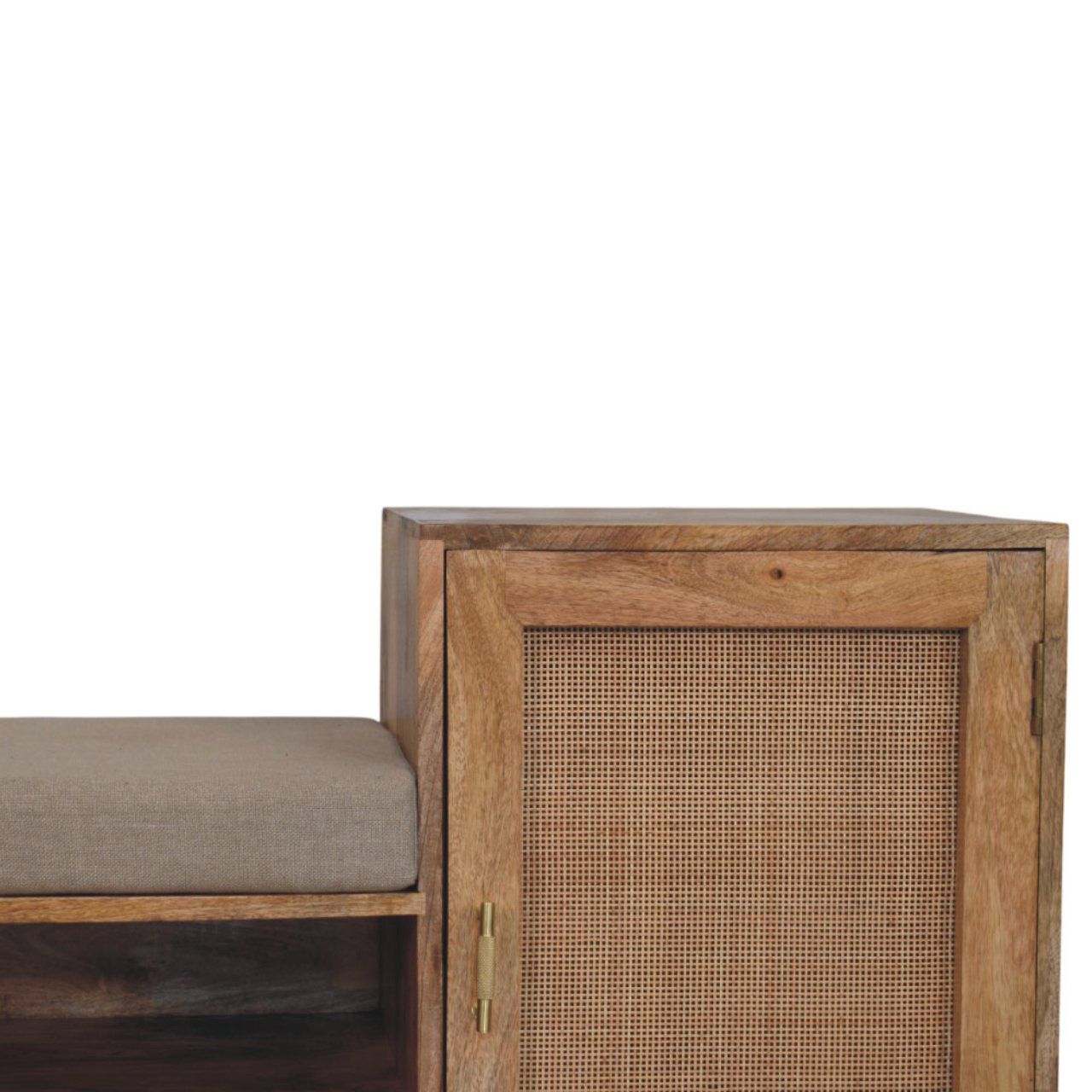 Larissa - 2 Slot Bench Unit - Beige by HouseOfZazla