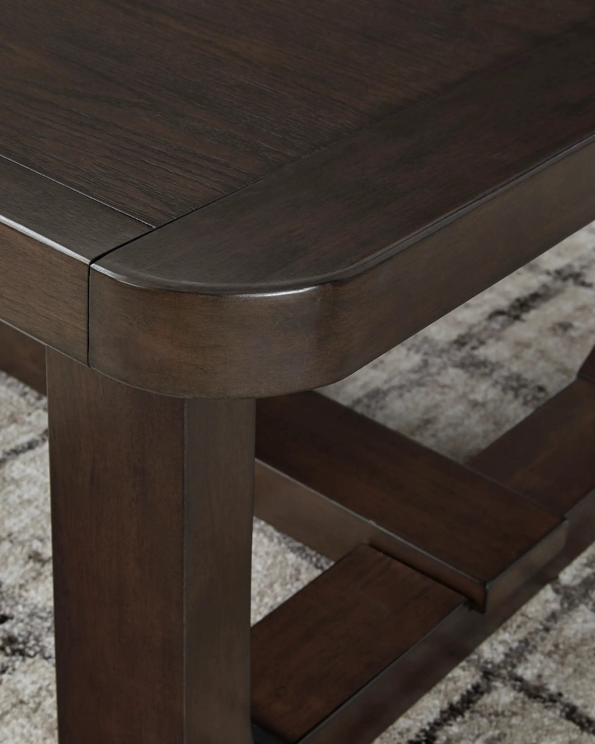 Breckington - Rectangular Cocktail Table - Dark Brown by Unique Piece Furniture