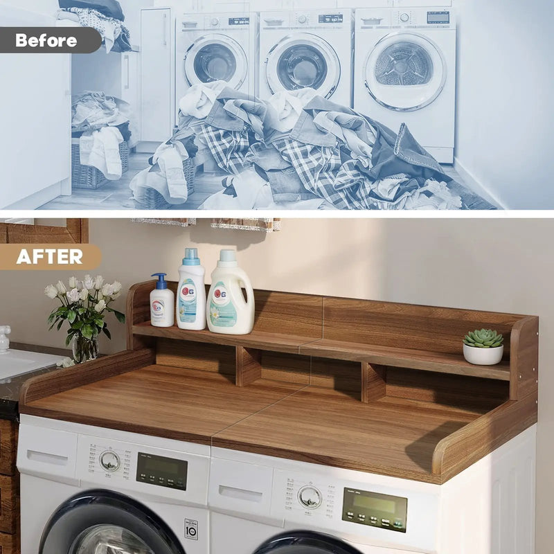 Washer Dryer Countertop with Non-Slip Pads by HouseOfZazla