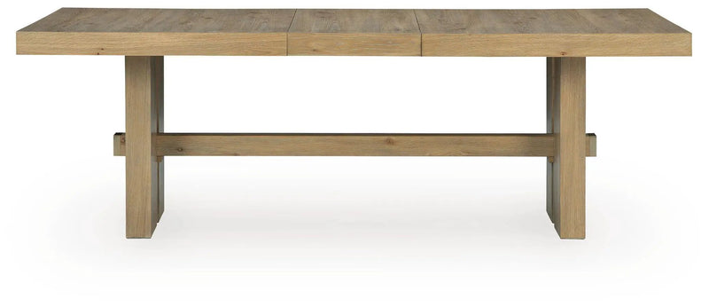 Lasinger - Rectangular Dining Room Extension Table - Light Brown by Unique Piece Furniture