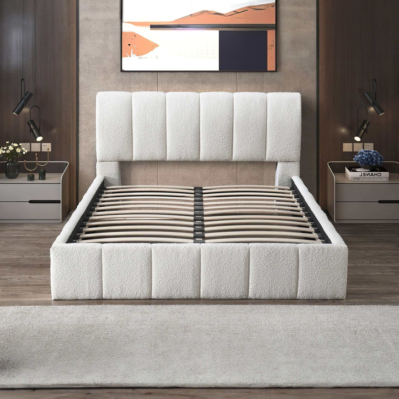 Hilar - Elegant Design Platform Bed by Unique Piece Furniture
