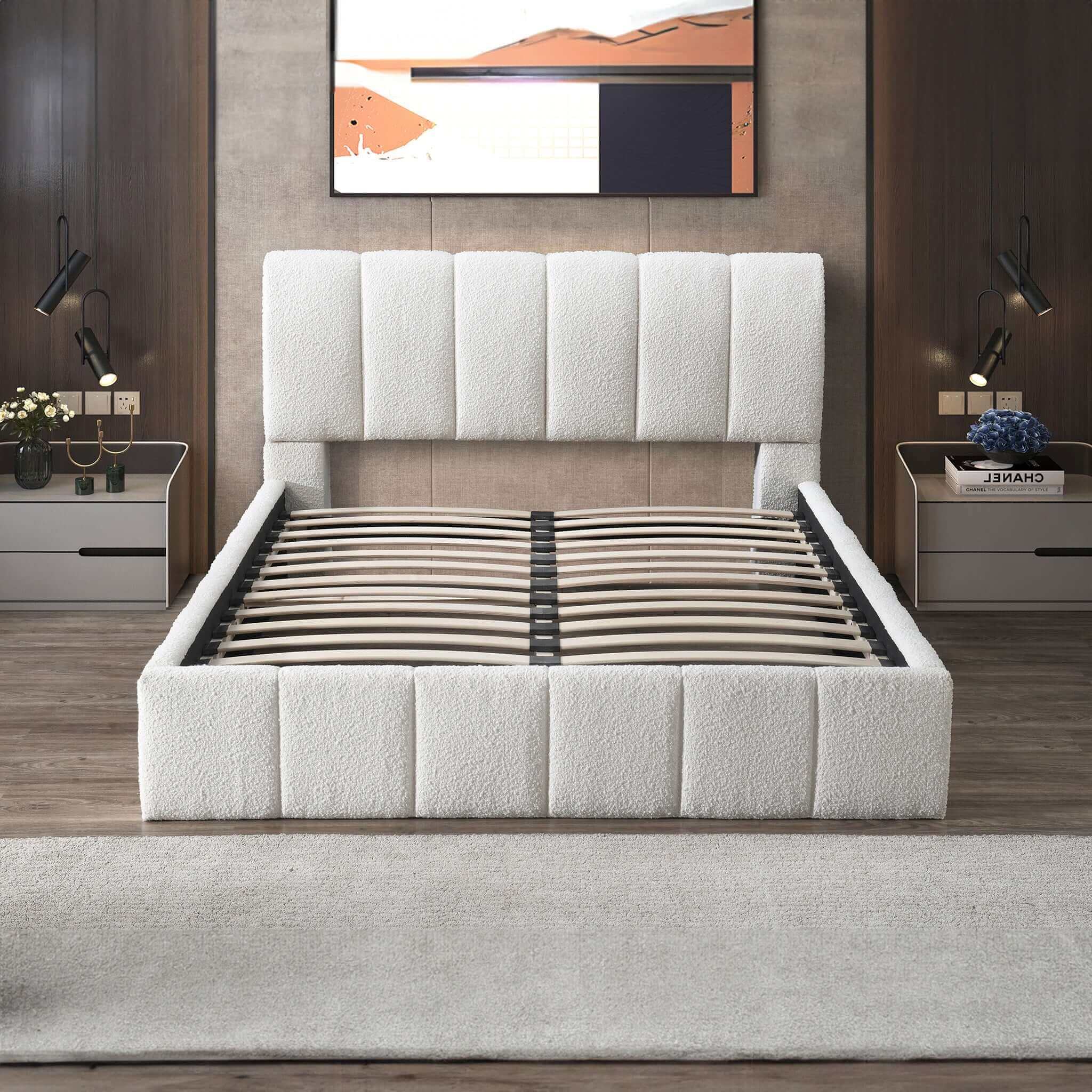 Hilar - Elegant Design Platform Bed by Unique Piece Furniture