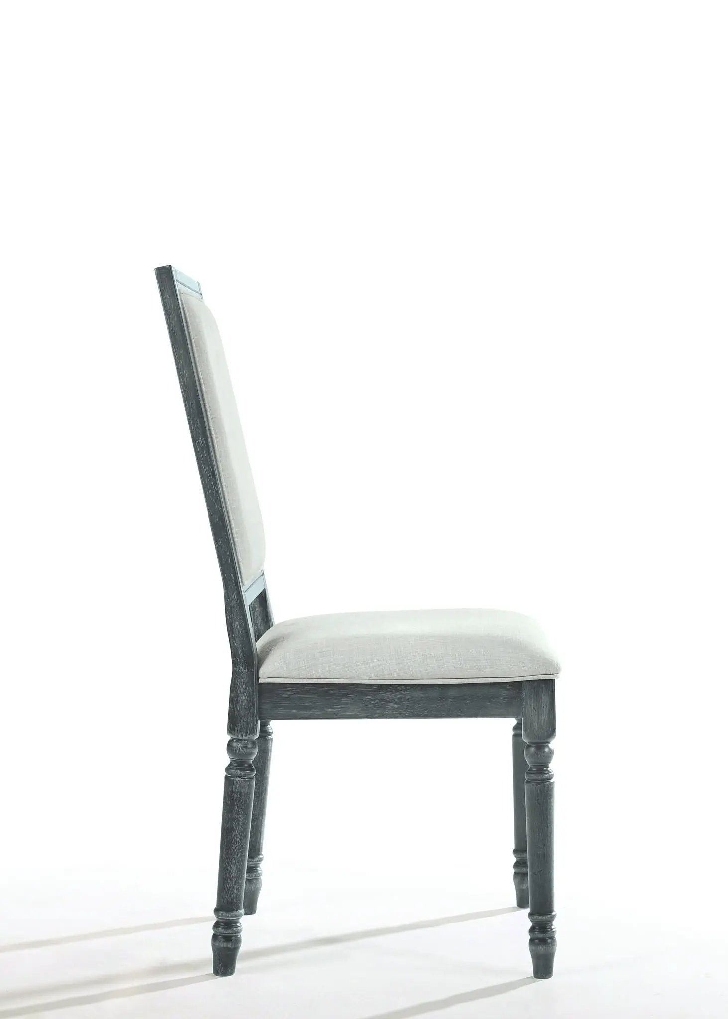 Leventis - Weathered Side Chair - Cream / Gray by Unique Piece Furniture