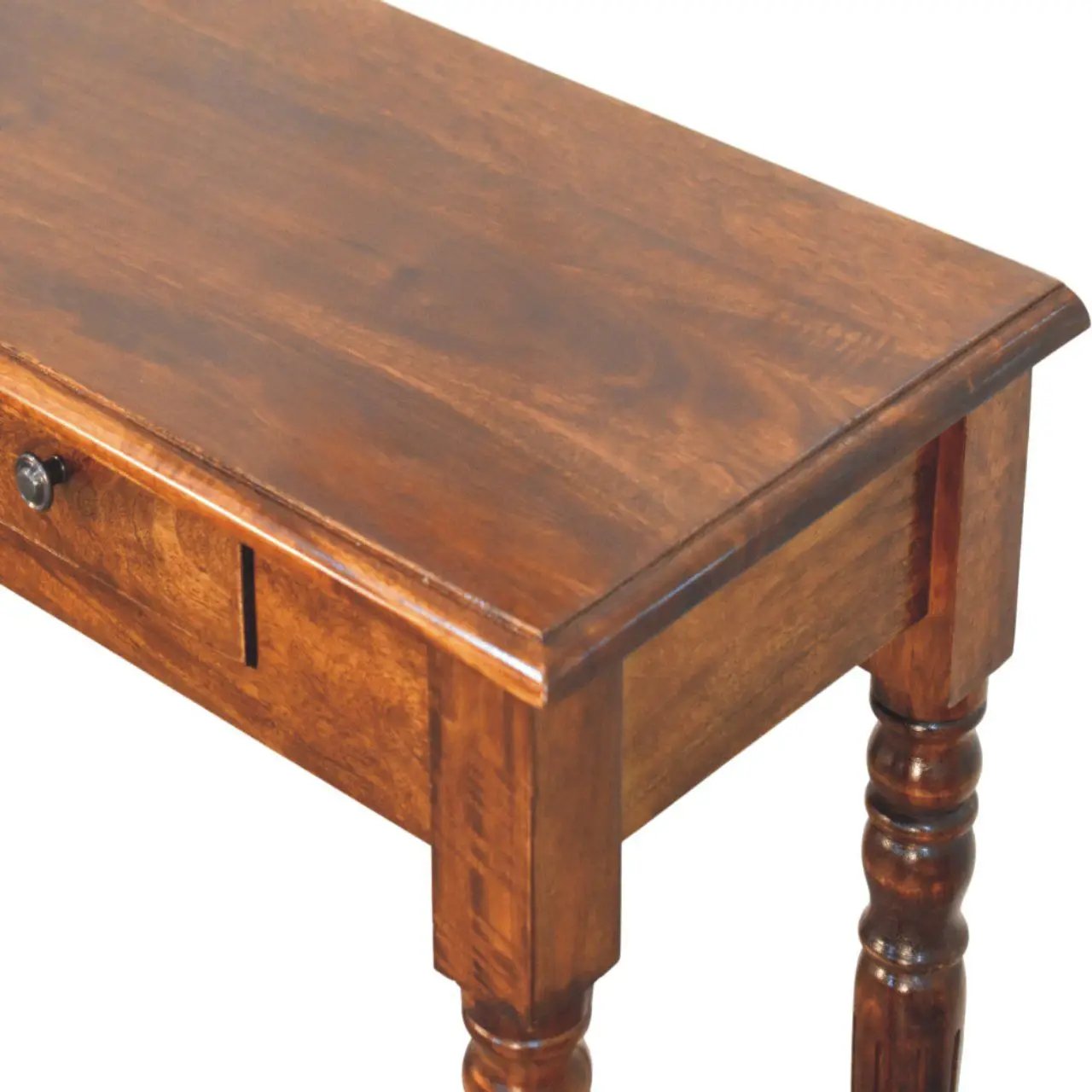 Turned Legs Drawer Console Table by Unique Piece Furniture