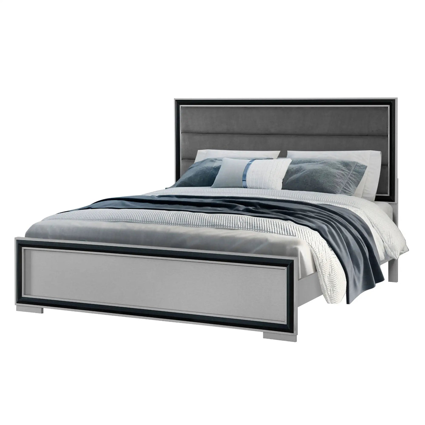 Adelaide - Bed With LED by Unique Piece Furniture