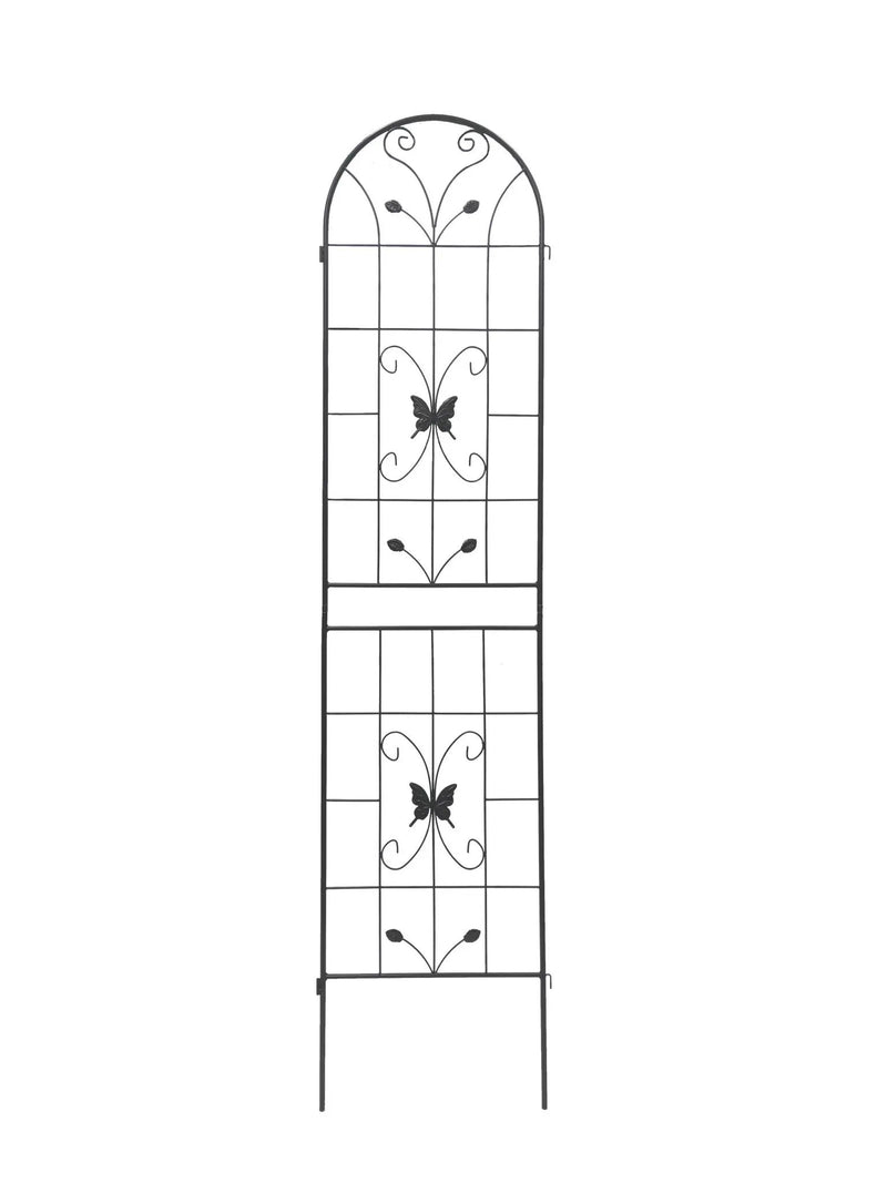 Garden Metal Trellis Rustproof Trellis For Climbing Plants Outdoor Flower Support by HouseOfZazla