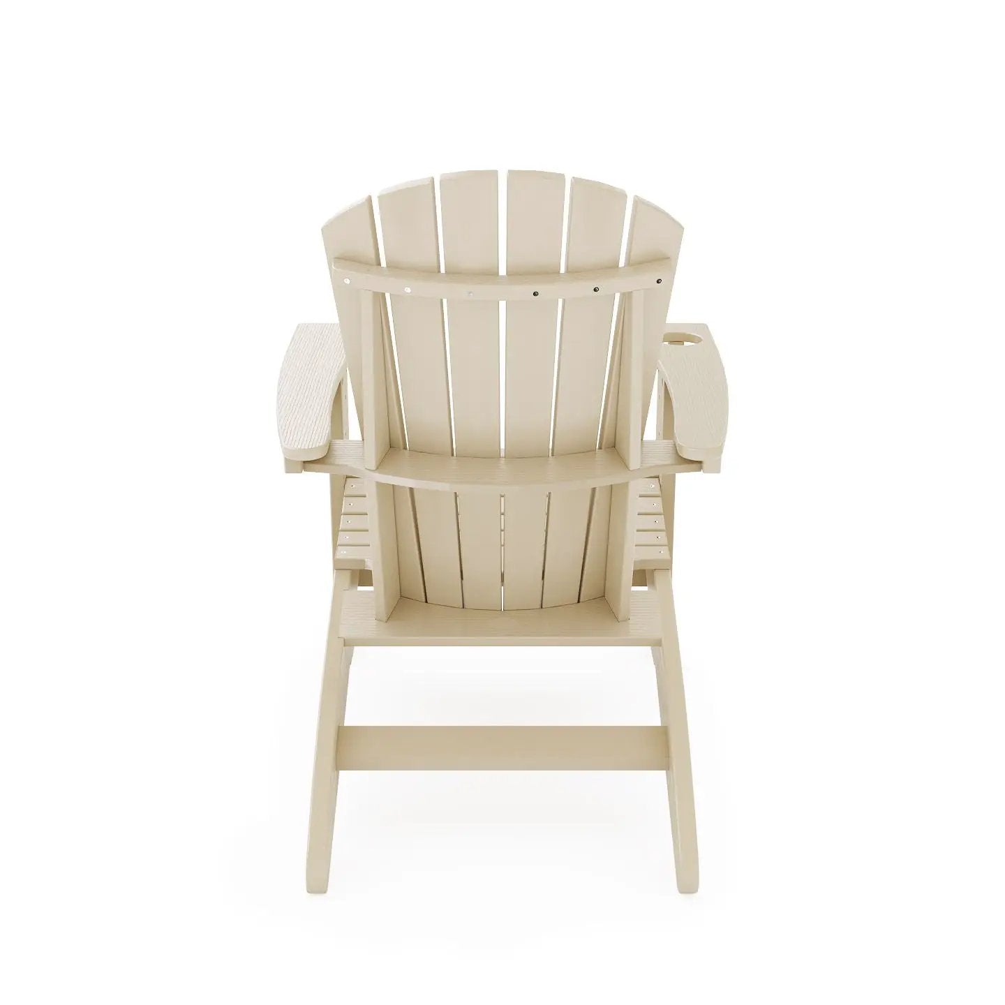 Adirondack Chair Sturdy HDPE Poly Lumber For Poolside, Patio, And Garden Relaxation by HouseOfZazla