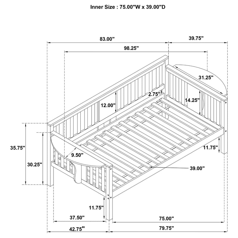 Albany - Daybed With Drop Down Table