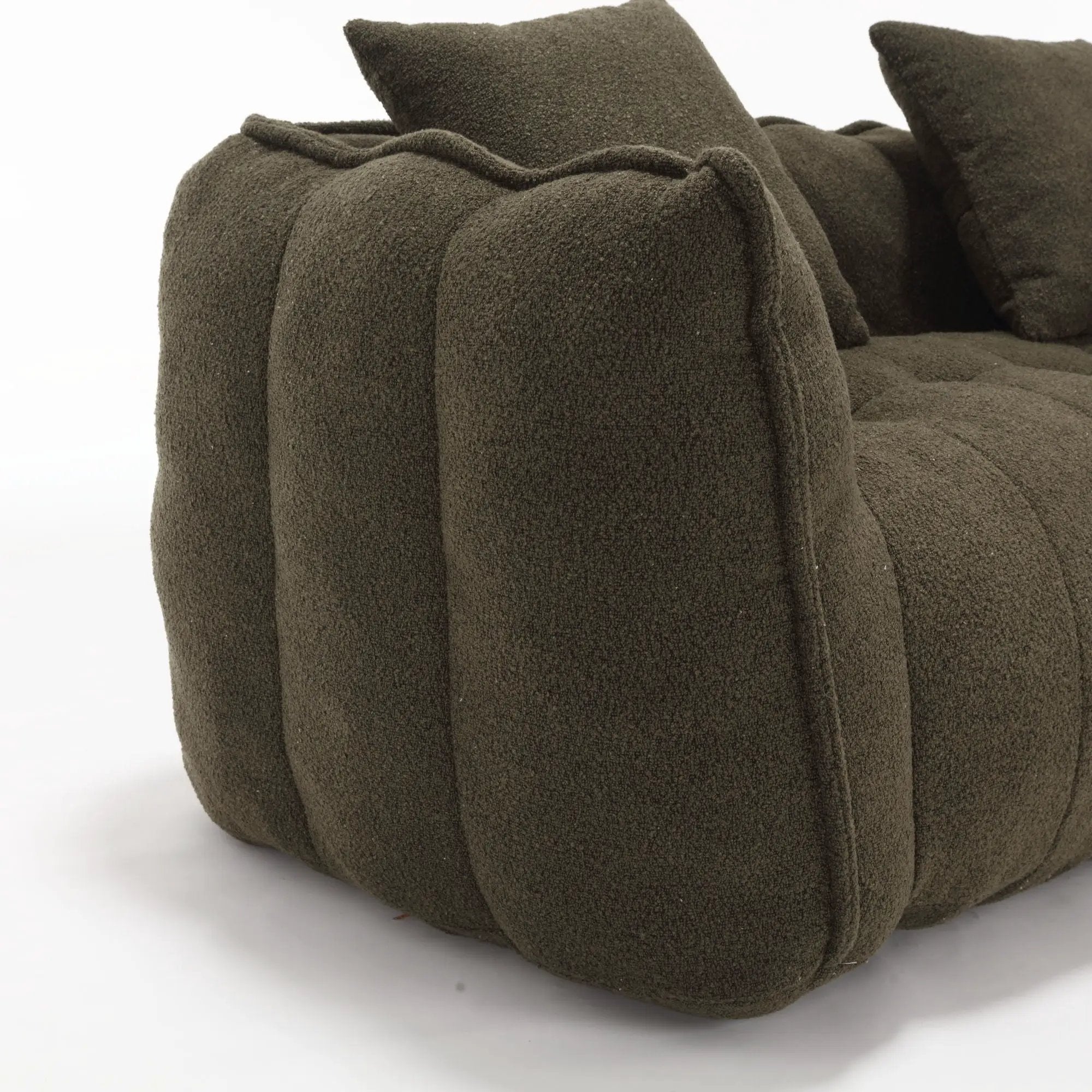 Cozy Beanbag Chair With High Resilience Foam Core For 2 by HouseOfZazla