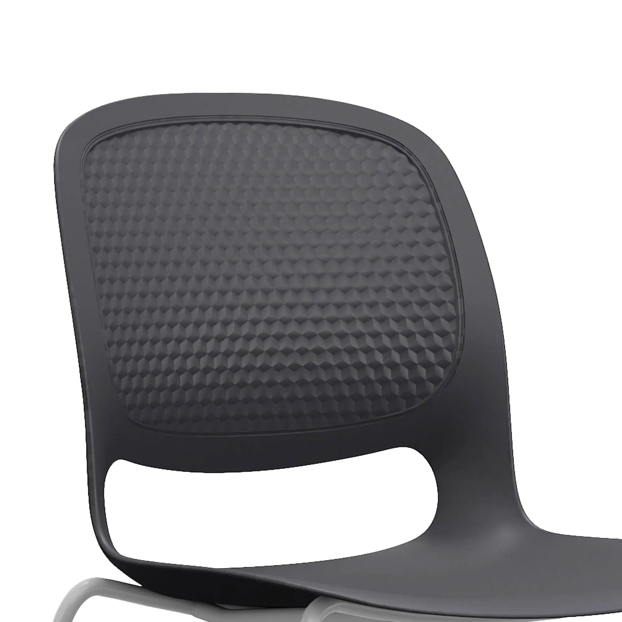 Stacking Chairs (Set of 4) - Black by Unique Piece Furniture