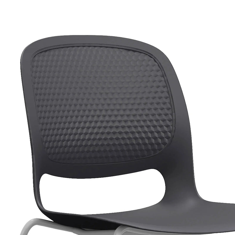 Stacking Chairs (Set of 4) - Black by Unique Piece Furniture
