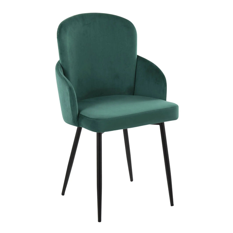 Dahlia - Contemporary Elegant Design Dining Chair (Set of 2) by Unique Piece Furniture