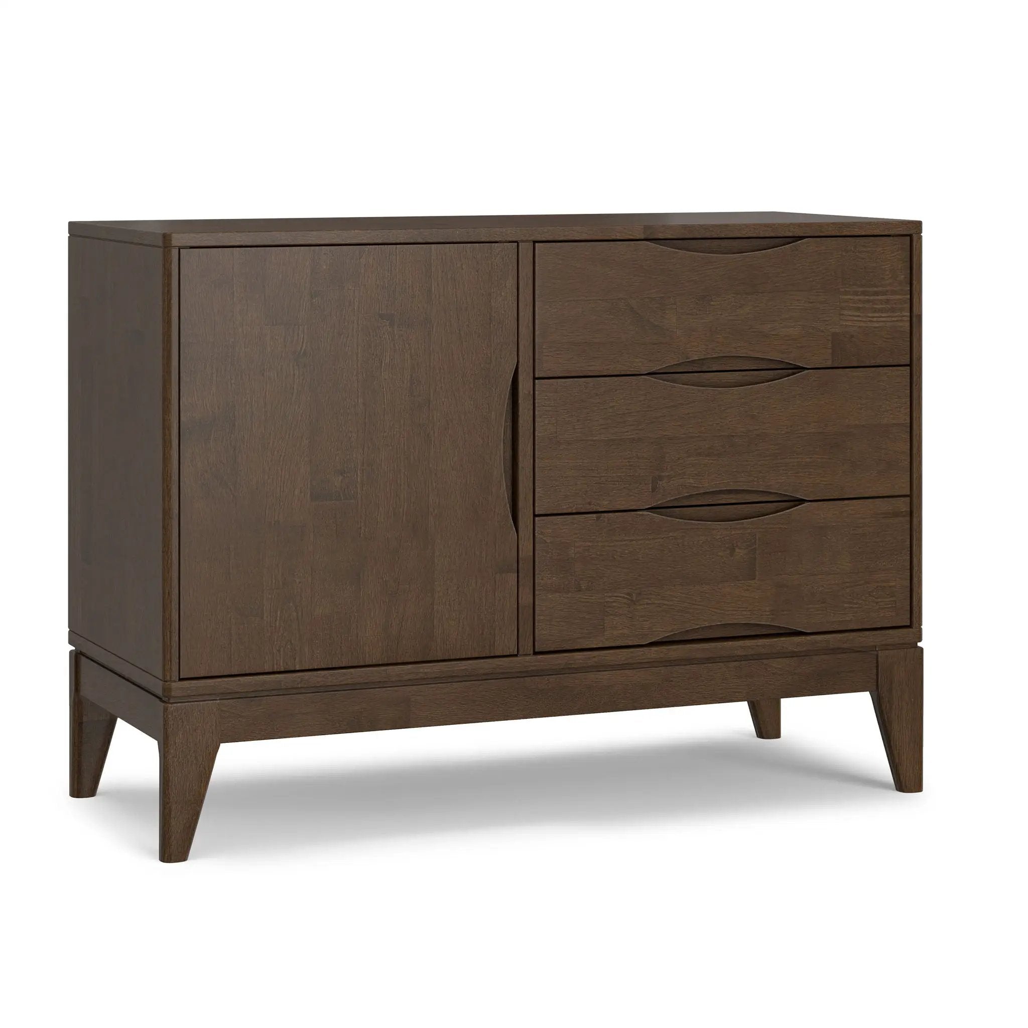 Harper - 3 Drawer Sideboard - Walnut Brown by HouseOfZazla