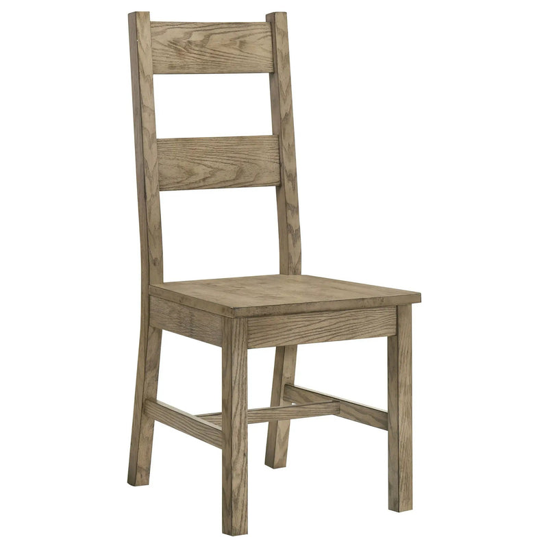 Cardova Solid Wood Dining Side Chair Vineyard Oak (Set of 2) by Unique Piece Furniture