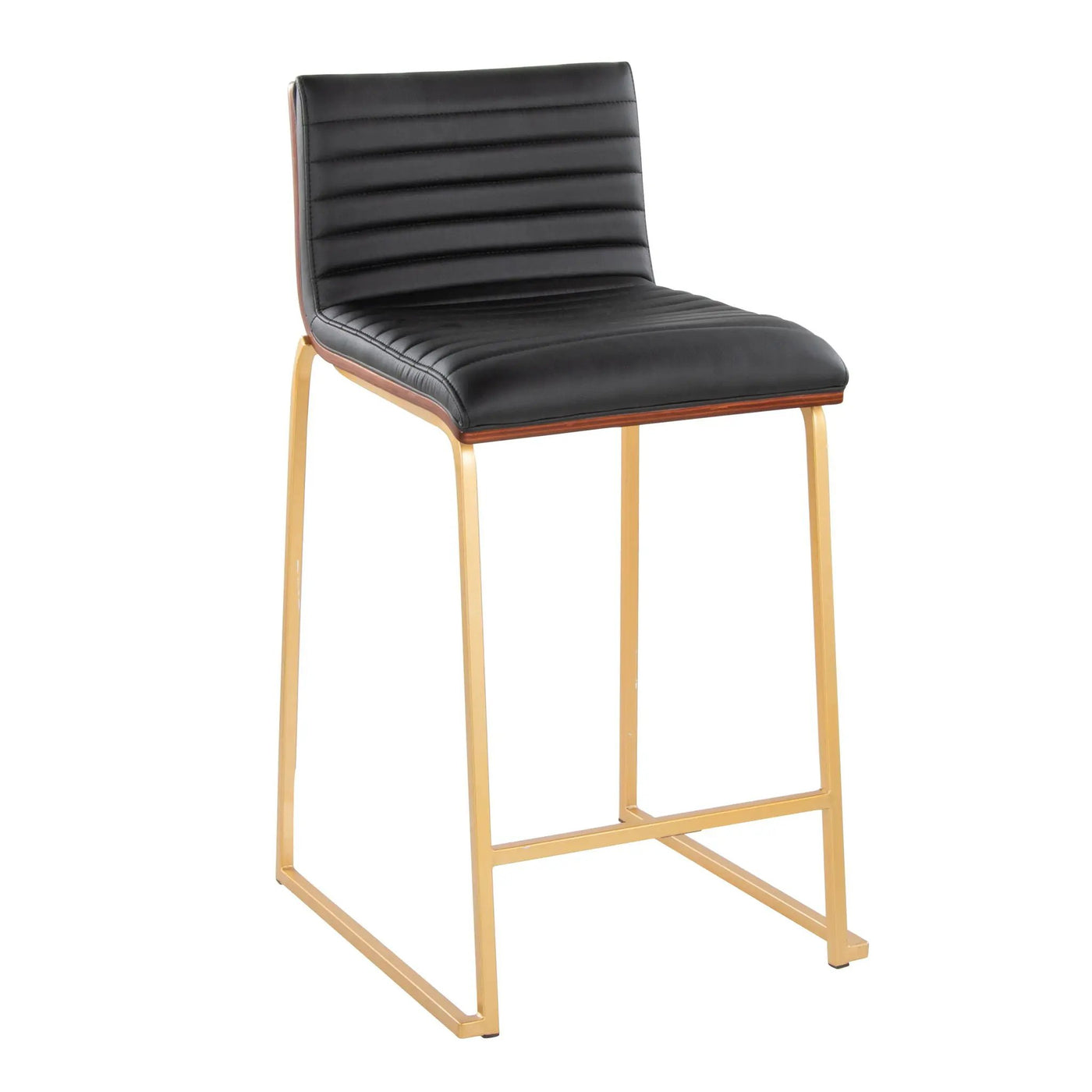 Mason Mara - Contemporary Design Fixed Height Counter Stool (Set of 2) by HouseOfZazla