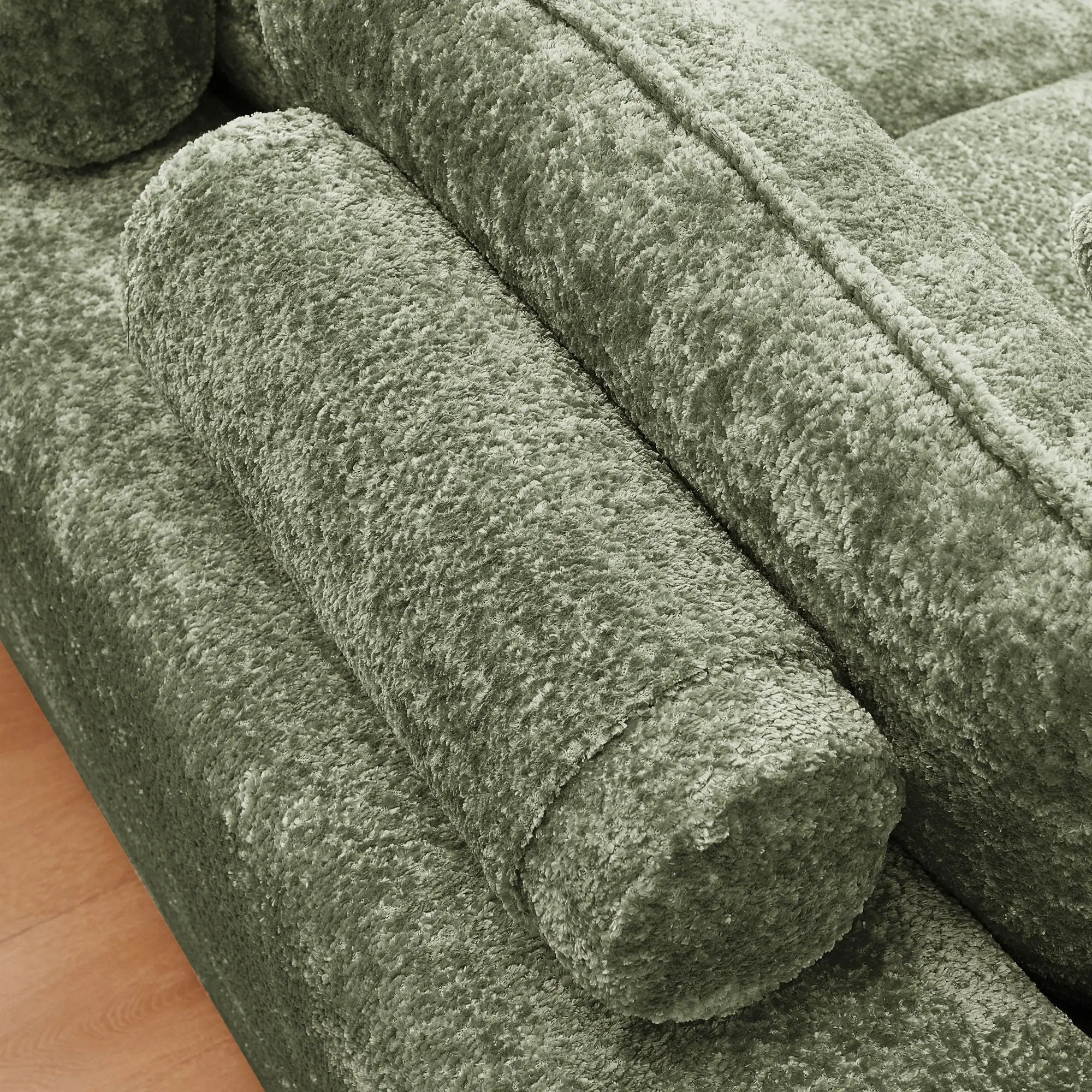 Sectional Sofa With Moveable Ottoman by Unique Piece Furniture