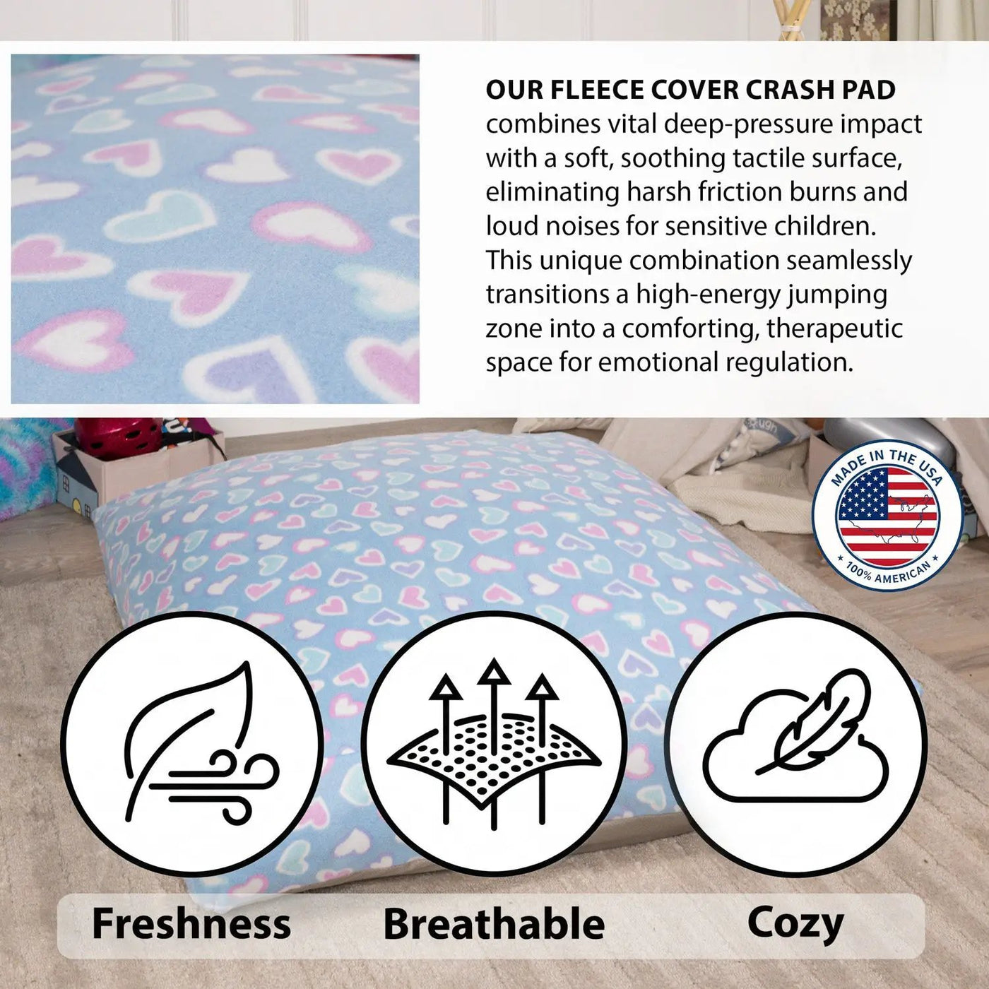 Sensory Crash Pad for Kids & Adults by HouseOfZazla