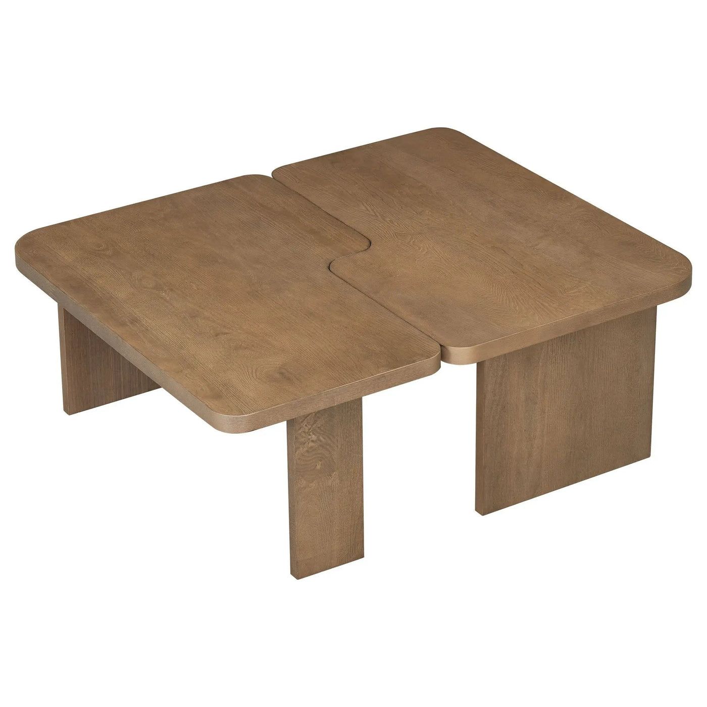 Modern Minimalist Coffee Table Set With Splicing Design by HouseOfZazla